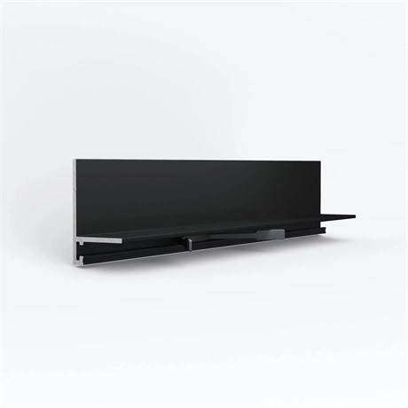 Микроплинтус LACONISTIQ L MAX угловой Черный матовый RAL9005 (35,6х16,2х4,9х2450мм) 7 зажимов в компл. 18-21-245 - фото 108100