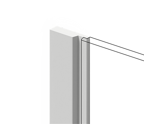 Финишный молдинг LF124A NP 42мм х 12мм х2700мм LF124A NP - фото 109883