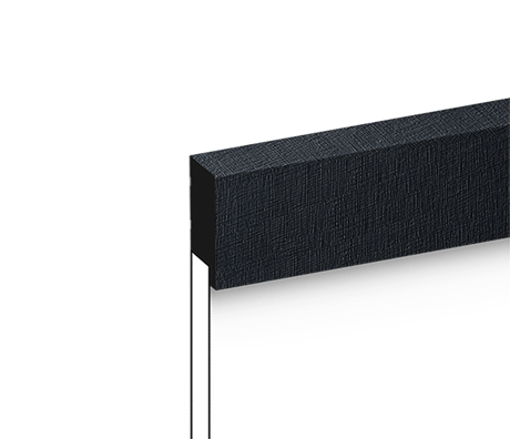 Финишный молдинг LF1 BK114K 50мм х 17мм х2700мм LF1 BK114K - фото 110005