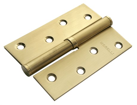 Петля MORELLI стальная разъёмная MSD 100X70X2.5 SG L Левая Цвет - Матовое золото MSD 100X70X2.5 SG L - фото 112403