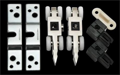 Ролики SET 4 Комплект 4-колесных роликов, для двери вес до 50кг. SET 4 - фото 112695