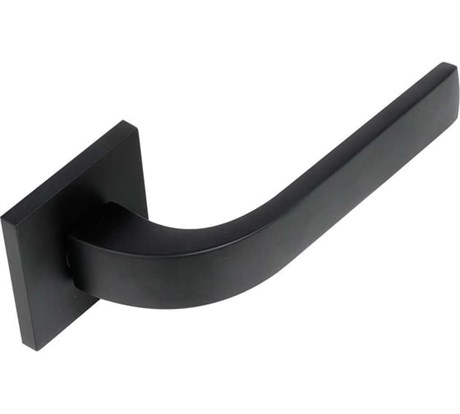 Дверная ручка ADDEN BAU COMET S-546 BLACK Чёрный S-546 BLACK - фото 113777