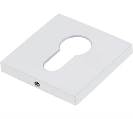 Накладка под евроцилиндр ADDEN BAU SC SQ-001 WHITE Белый SC SQ-001 WHITE - фото 113830