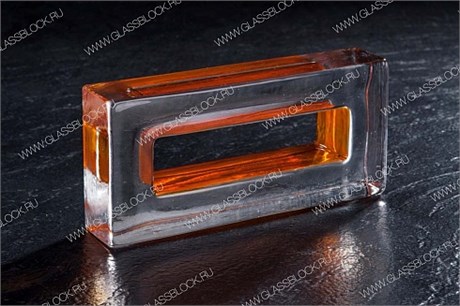 Стеклянный кирпич Monoforo Orange (240х117х53) Monoforo_Orange