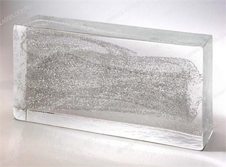 Стеклянный кирпич SILVER (240х117х53) SILVER