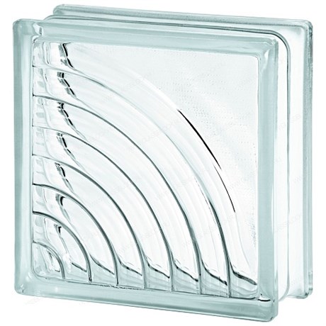 Стеклоблок стандартный бесцветный Мидарк (190х190х80) Midarc_clear