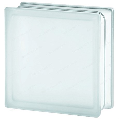 Стеклоблок стандартный бесцветный матовый Гладкий (190х190х80) Cle+199:217arview_clear_sahara_2s