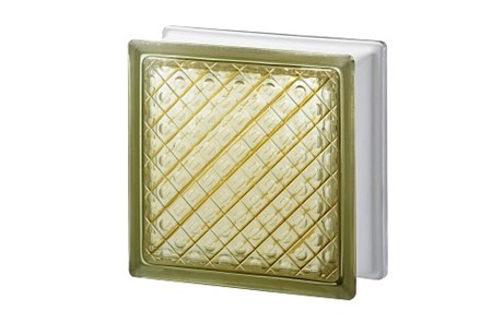 Стеклоблок Империал ДМ коричневый (197х197х80) DM_197197_9