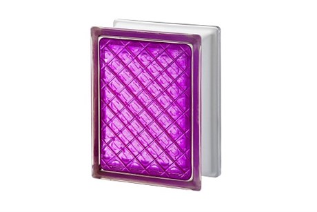 Стеклоблок Империал ДМ малиновый (197х146х80) DM_197146_10