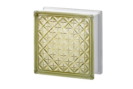 Стеклоблок Империал АКТИС коричневый (197х197х80) AKT_197197_11