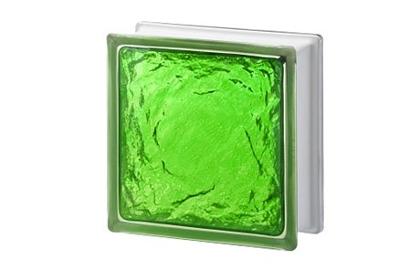 Стеклоблок Империал АЙС изумруд (197х197х80) ICE_197197_12