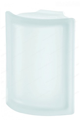 Стеклоблок угловой бесцветный матовый Гладкий Neutro ANGOLARE T SAT (190х152х80) Neutro_ANGOLARE_T_SAT