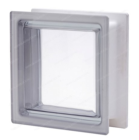 Стеклоблок нестандартный бесцветный Q33 Trasparente lato (300х300х100) Q33 _Trasparente_lato