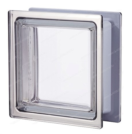 Стеклоблок нестандартный бесцветный Q33 O_T MET lato Q33_O_T_MET_lato