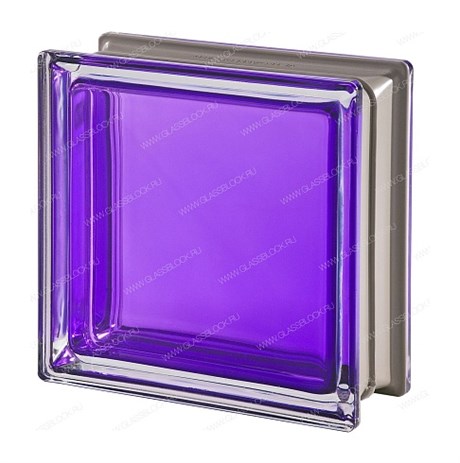 Стеклоблок стандартный Mendini AMETISTA (190х190х80) Mendini_AMETISTA