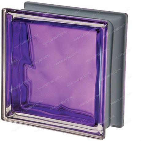 Стеклоблок стандартный металлизированный (зеркальный) Гладкий Indaco Q19 O Mett (190х190х80) Indaco_Q19_O_Met