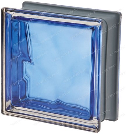 Стеклоблок стандартный металлизированный (зеркальный) Гладкий Cobalto Q19 O Met (190х190х80) Cobalto_Q19_O_Met