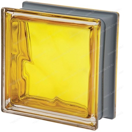 Стеклоблок стандартный металлизированный (зеркальный) Гладкий ORO Q19 O Met (190х190х80) ORO_Q19_O_Met