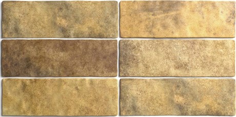Плитка керамическая настенная 24473 ARTISAN Gold 6,5х20 см ( коробка 38 шт) Equipe 24473