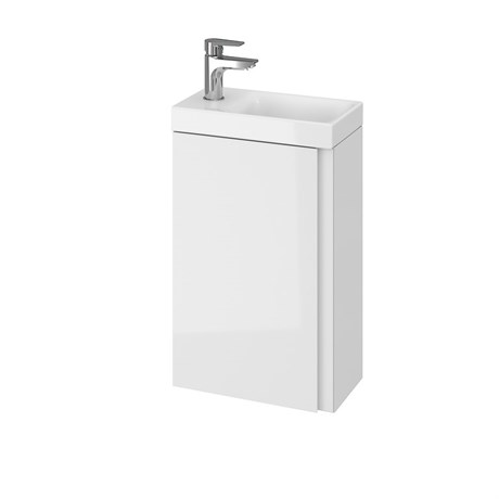 Тумба под раковину подвесная Cersanit Moduo для Moduo 40 белая SB-SZ-MOD-MO40/Wh 45974