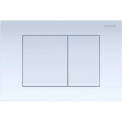 KDI-0000009 (001A) Панель смыва Белая (клавиши квадрат) - фото 30533
