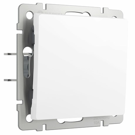 Кнопка звонка (белый матовый) W1114561 - фото 42449