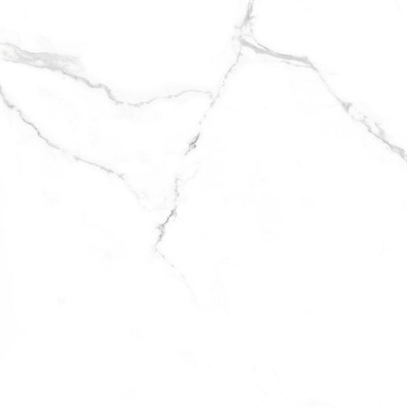 Керамогранит Pristine White белый 60x60 Полированный - фото 61852