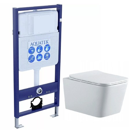 SET AQUATEK ЛИБРА N cm (рама AQUATEK Standard INS-0000012(без клавиши и крепежа)+унитаз ЛИБРА New AQ1148N-00 с тонким сиденьем soft-close SET AQUATEK ЛИБРА N cm - фото 78104