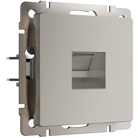 Розетка Ethernet RJ-45 (дымчатый) W1281004 - фото 87358