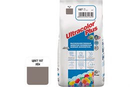 Затирка Mapei Ultracolor Plus 187 Лен 2кг UP-187-2