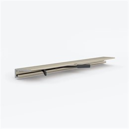 Микроплинтус LACONISTIQ micro 15 classic Светлое Золото анодированное (15х5х2450мм) 7 зажимов в комплекте 15-15-245