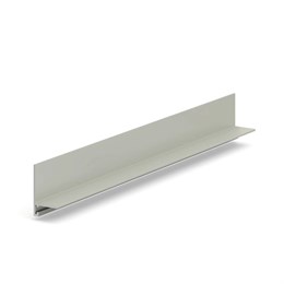 Микроплинтус LACONISTIQ Micro-L угловой Без покрытия, Без зажимов (25,8х16,2х5х2450мм) 17-100-245