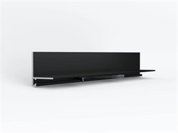 Микроплинтус LACONISTIQ Micro-L угловой Чёрный МАТОВЫЙ RAL9005 (25,8х16,2х5х2450мм) 7 зажимов в комплекте 17-21-245