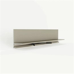 Микроплинтус LACONISTIQ Micro-L угловой Шампань анодированный (25,8х16,2х5х2450мм) 7 зажимов в комплекте 17-16-245
