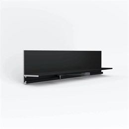 Микроплинтус LACONISTIQ L MAX угловой Черный матовый RAL9005 (35,6х16,2х4,9х2450мм) 7 зажимов в компл. 18-21-245