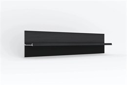 Теневой плинтус LACONISTIQ REGULAR 45 Чёрный МУАР (15х45х3000мм) зазор 20мм. 31-31-300