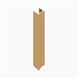 Теневая рейка LACONISTIQ Light MINI Св. золото анодированное (11,3*16*3000мм) под подсветку, для обоев, панелей и керамогранита, вставка FLEX в комплекте 29-15-300