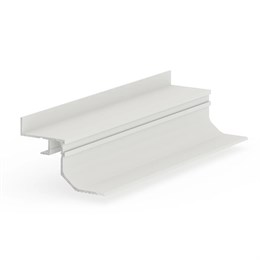 Теневая рейка LACONISTIQ Multilevel LANDI MAX (разноуровневая) Белый матовый (87*55,7*3000мм.) под подсветку 26-22-300