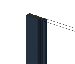 Финишный молдинг LF124A BU22 42мм х 12мм х2700мм LF124A BU22