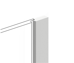 Финишный молдинг LF124B NP 31мм х 12мм х2700мм LF124B NP