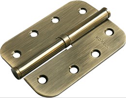 Петля MORELLI стальная разъёмная скругленная MSD-C 100X70X2.5 AB L Левая Цвет - Античная бронза MSD-C 100X70X2.5 AB L