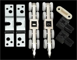 Ролики SET 8 Комплект 8-колесных роликов, для двери вес до 70кг. SET 8