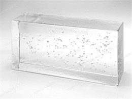 Стеклянный кирпич BUBBLE (240х117х53) ARTIKO_FIZZ