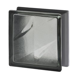 Стеклоблок стандартный черный бриллиант Стелла (190х190х80) bl_br_1