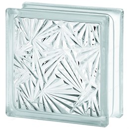 Стеклоблок стандартный бесцветный Мороз (190х190х80) Cuneis_clear