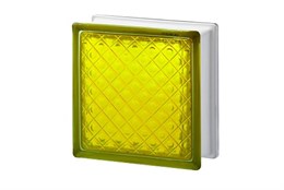 Стеклоблок Империал ДМ желтый (197х197х80) DM_197197_11