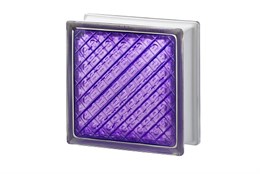 Стеклоблок Империал ДМ аметист (197х197х80) DM_197197_14