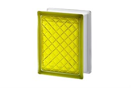 Стеклоблок Империал ДМ желтый (197х146х80) DM_197146_13