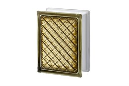 Стеклоблок Империал ДМ бронза (197х146х80) DM_197146_17