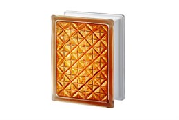 Стеклоблок Империал АКТИС оранжевый (197х146х80) AKT_197146_6